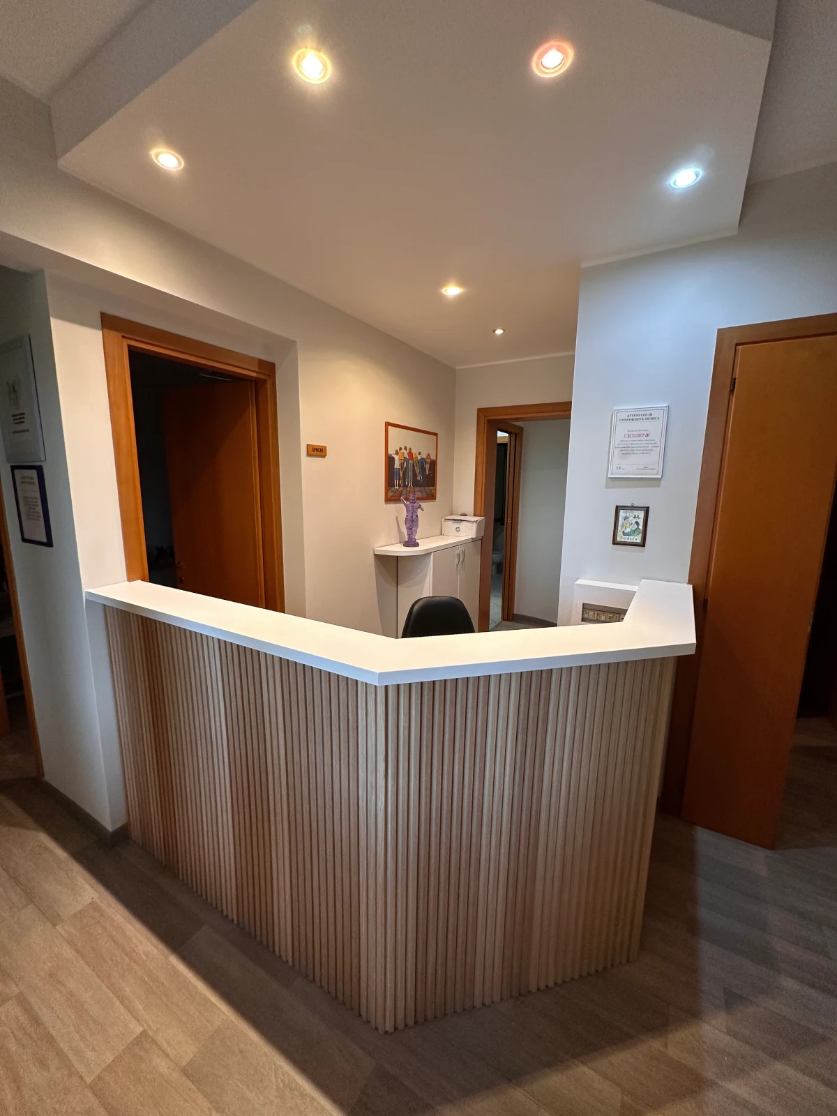 Reception Studio Dentistico Green Smile